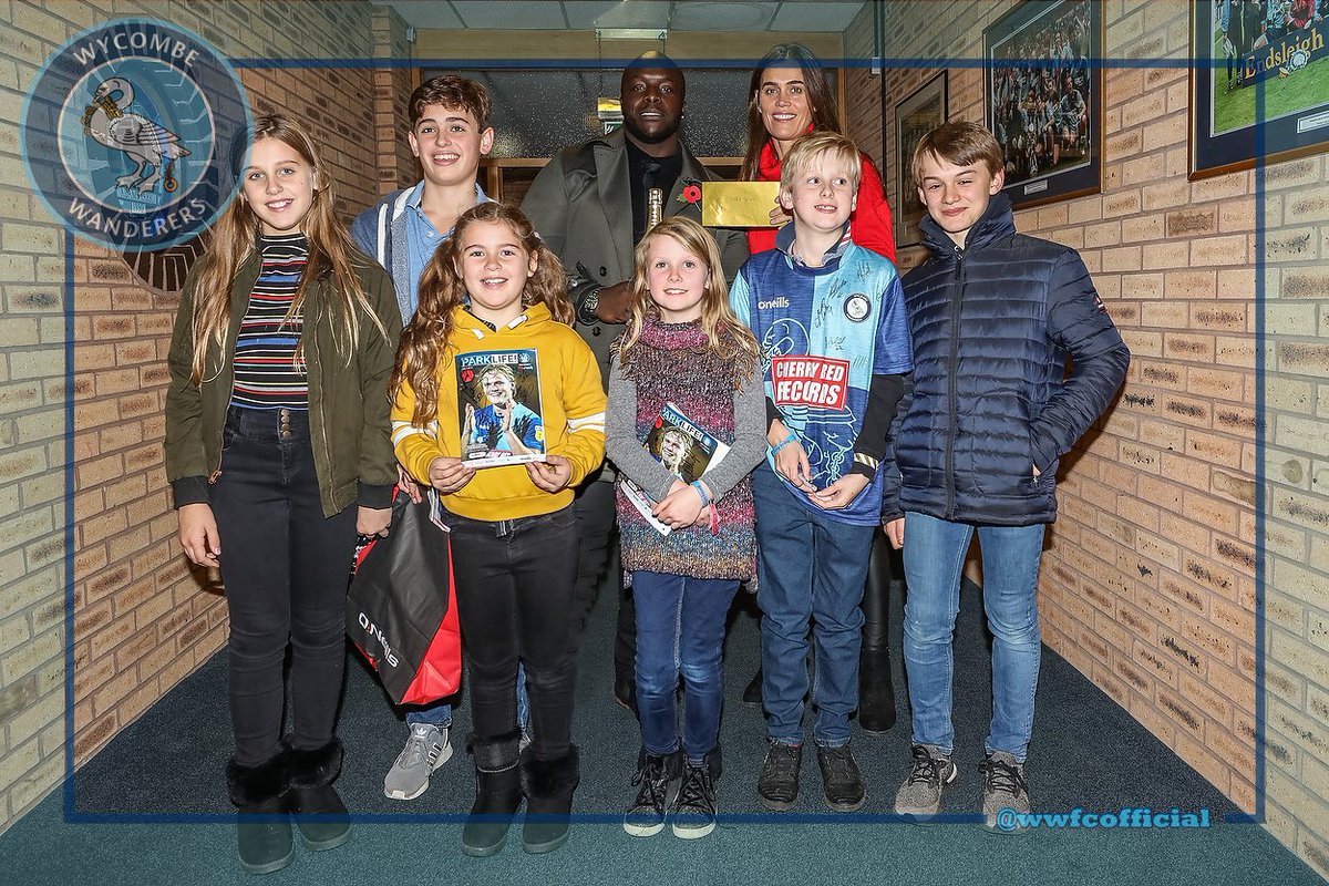 wwfcofficial's tweet photo. Amongst all the excitement, the winner of the @RushUK Player of the Month for October was revealed...
Congratulations to @daRealAkinfenwa! #WYCvPET https://t.co/EadG88uiwl