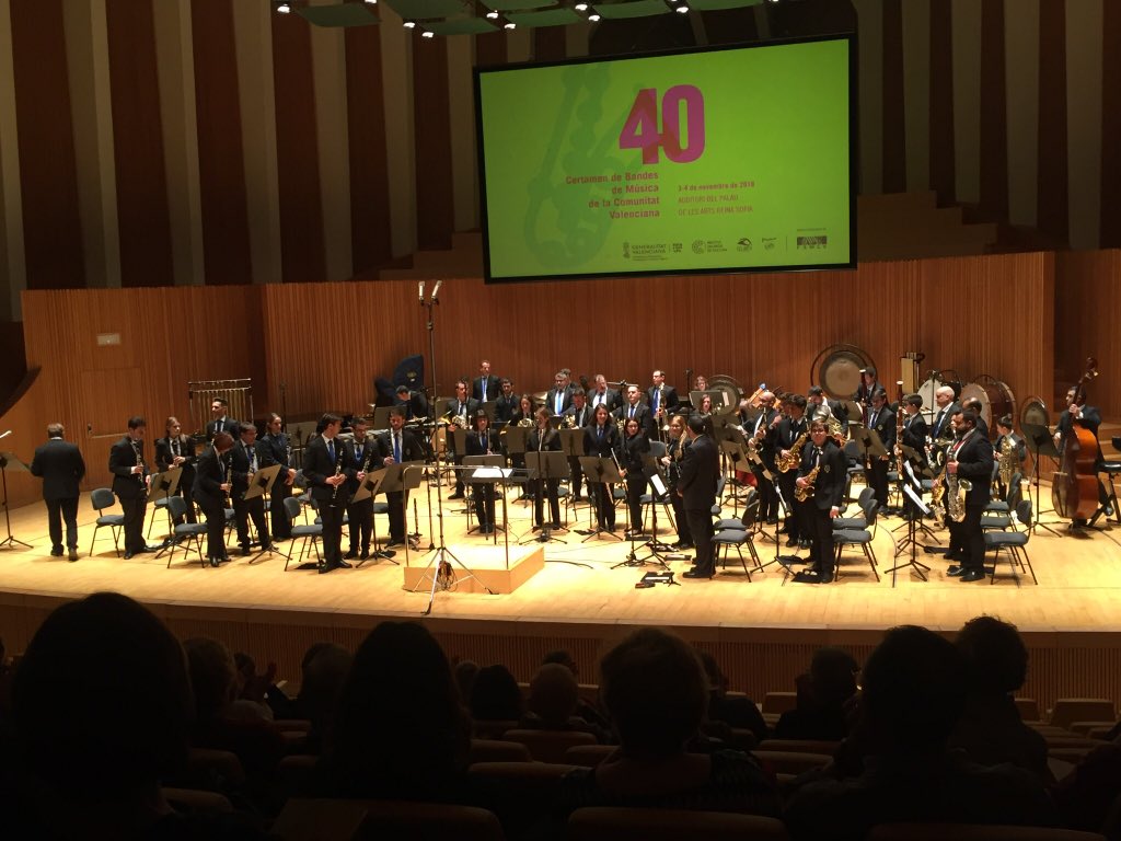 HGSWeb's tweet photo. 1 premio y mención de honor para la Agrupación Musical Montesinos en el 40 certamen de bandas de música de Valencia. https://t.co/Wc4v3f4SPI