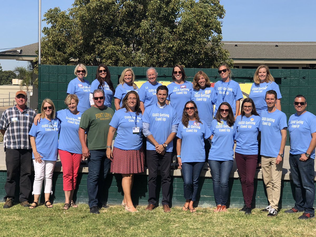 We are representing our district at this year’s #SDCUE Choosing a #GrowthMindset for our students and staff! @SanDiego_CUE @CarlsbadUSD @suptchurchill #CUSDLearns #ValleyVoyage19