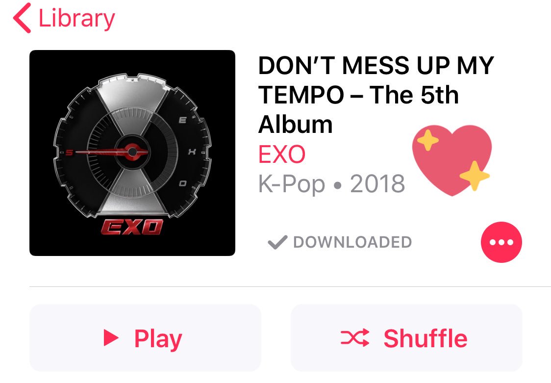 [STREAM] ‘Tempo’ is now on Apple Music’s ‘Best of the Week’ playlist👏🏻Don’t forget to buy ‘Tempo’ and the full album on iTunes☀️Keep streaming Eris🤗

🔗 itunes.apple.com/us/playlist/be…
🔗 itunes.apple.com/us/album/dont-…

#EXO #EXO_TEMPO #EXO_DontMessUpMyTempo #StreamTEMPO
<a href="/weareoneEXO/">EXO</a>