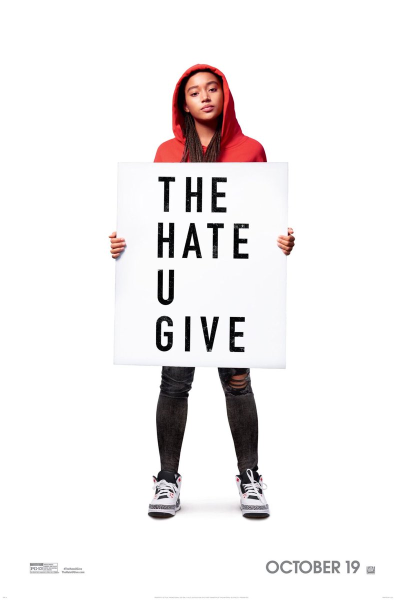 REAL TALK: OMG! Please go see THUG - The Hate You Give! Wonderful. Powerful. Timely. @TheHateUGive #TheHateYouGive #MAGA #BlackConservativeMovement #Blexit #BlackTwitter #Arsenal #Sixers #Clemson