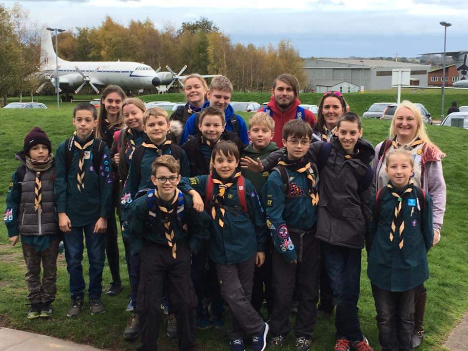 At @RAFMUSEUM @RAFCosford with @Evergreenbeaver - great day completing air badges.