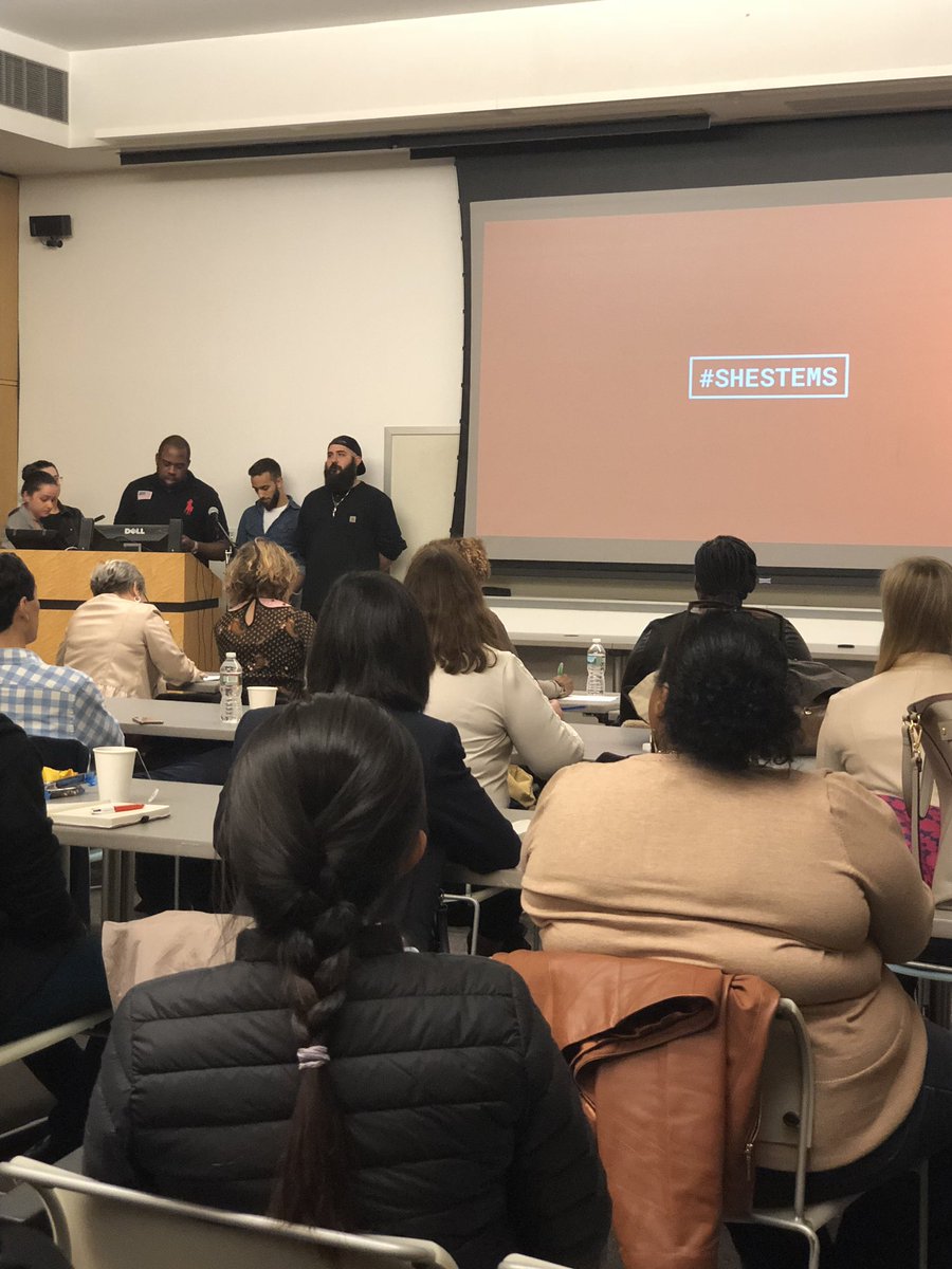 ZahnCenterNYC's tweet photo. First team is up! #SheSTEMs is an online community for young girls to be completely immersed in STEM & meet a community of makers! @CCNYBIC @CityCollegeNY @YoungRubicam @AdCouncil https://t.co/686qTSFruF
