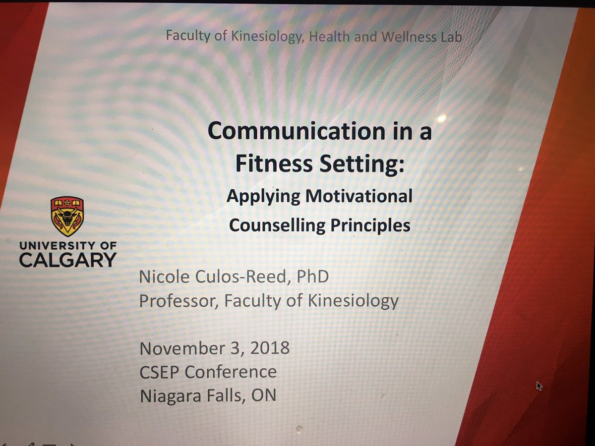 NCulosReed's tweet image. Thx @CSEPdotCA for the opportunity to talk to #exercisephysiologists about #cancerexercise programs and a communication tool for implementation #motivationalcounselling @EIM_Canada @abletothrive @WellnessLabUofC