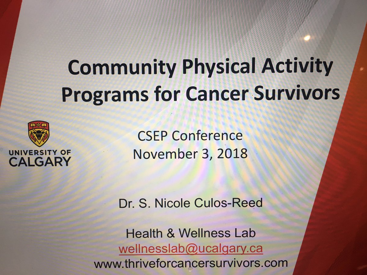 NCulosReed's tweet image. Thx @CSEPdotCA for the opportunity to talk to #exercisephysiologists about #cancerexercise programs and a communication tool for implementation #motivationalcounselling @EIM_Canada @abletothrive @WellnessLabUofC