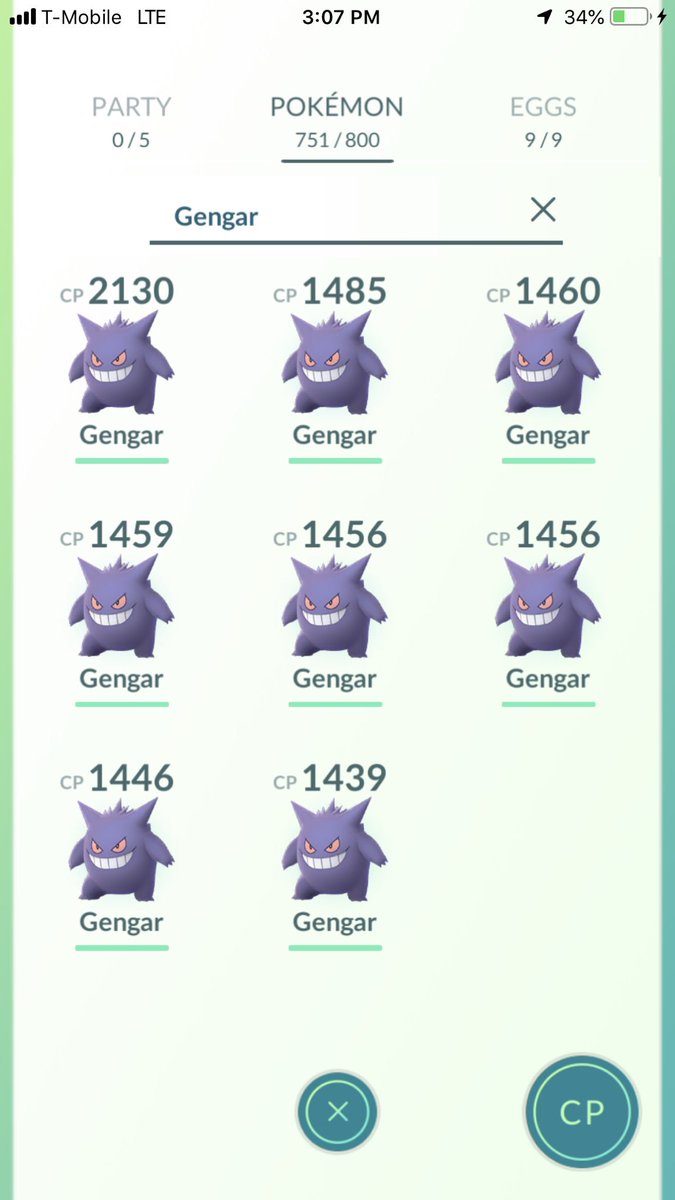 Hyperpotion2's tweet image. Here’s what I was doing on gengar day #PokemonGo #Nintendo