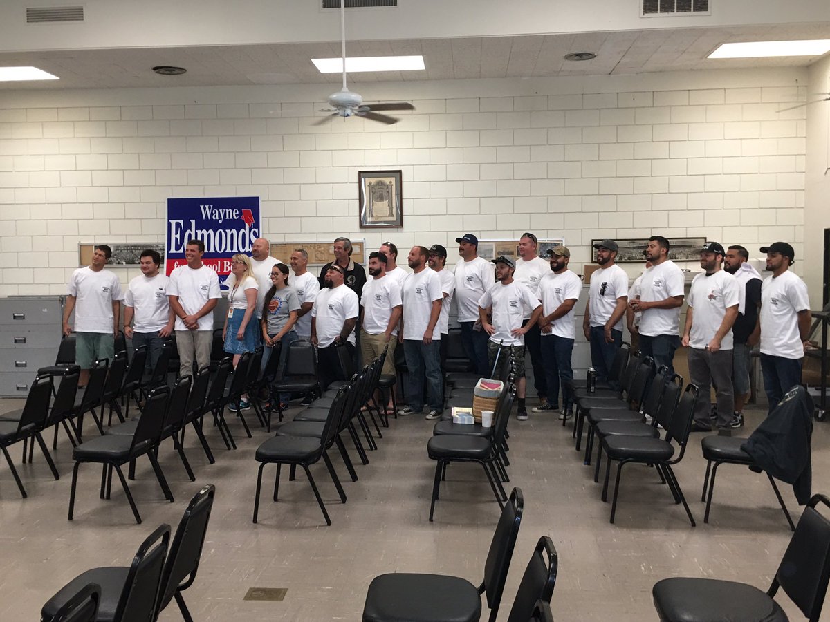 ChancerJoshua's tweet photo. Big day of Get Out the Vote with the #centralcoastlaborcouncil and #ibew. #aft1828 #oftse1273 and others!! Ready to win this for #vcccd. https://t.co/UcDavuLpAh