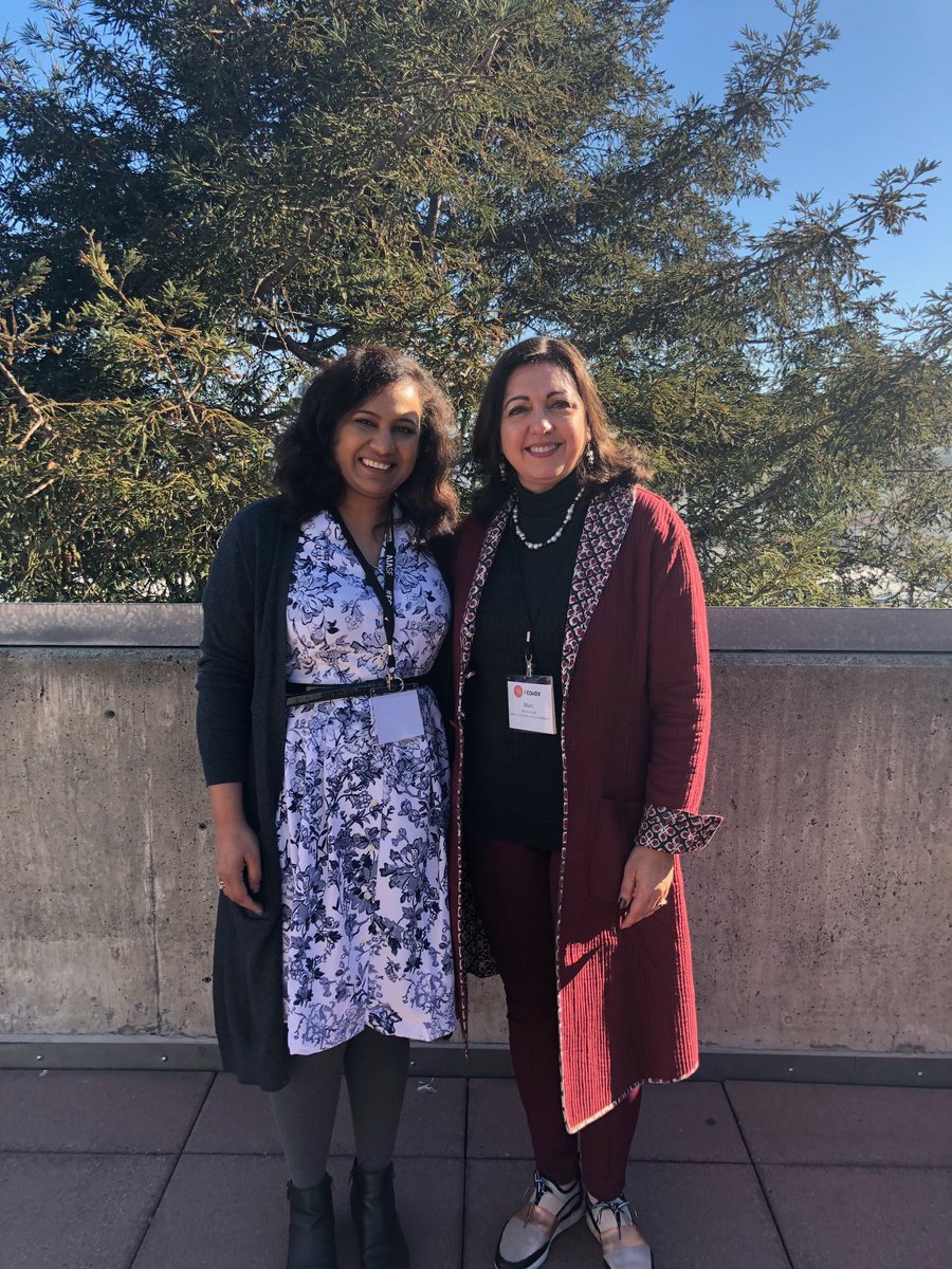 Attending the afternoon sessions with my mentor <a href="/mfarhadi/">Mani Ardalan Farhadi (she/hers)</a> It’s been an instant connection between us 💕 more to come in the blog, but here is us! #EQxDV