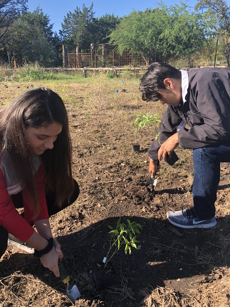 TaftNHS's tweet photo. Volunteered this morning with Weekend Weed Warriors - @WorkOutHelpOut ! Planted wilflowers and built fences. #TAFTNHS #ThisIsNorthside #Workouthelpout https://t.co/hH8heDMOUR