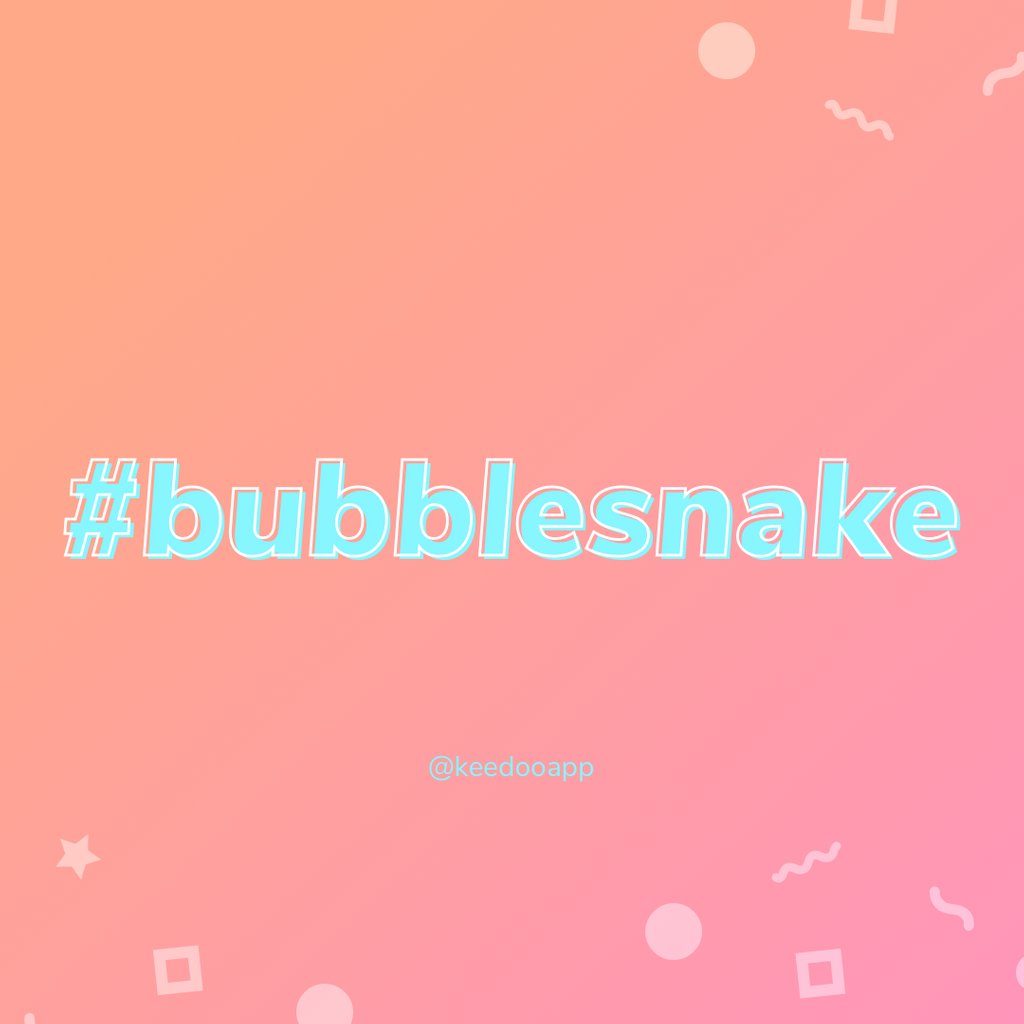 keedooapp's tweet photo. Looking what to do with your kiddo this weekend? Make a #bubblesnake video! Join our challenge and help us support the Animal Rescue Foundation!
#kids #parenting #family #love #baby #children #momlife #dads #nonprofit #giveback #donate https://t.co/KI468QlqsP