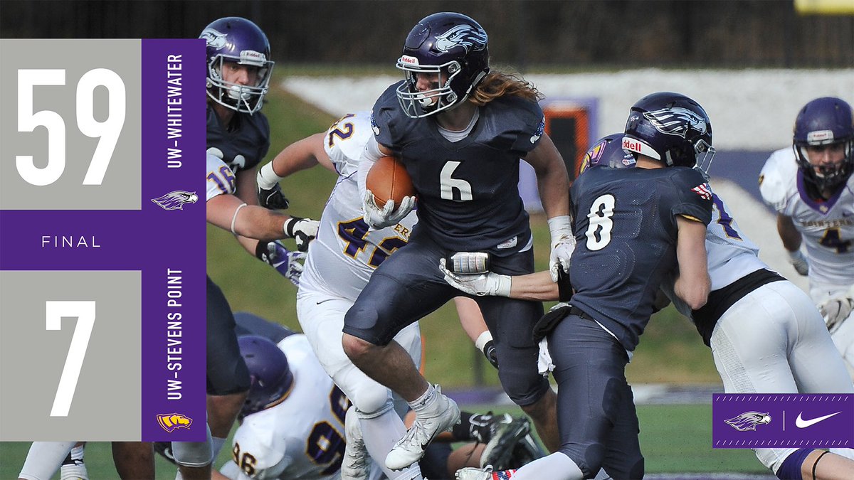 WarhawkFootball's tweet image. 9-0. Outright WIAC champs.

#d3fb | #PoundTheRock