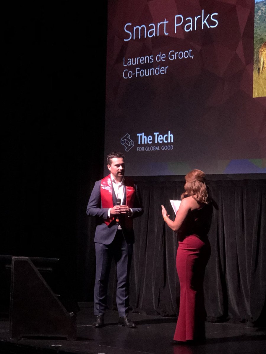 TechGlobalGood's tweet image. “With every species we lose, we lose a unique perspective on our planet.”

This is why Laurens de Groot started @SmartParksOrg, an organization with a mission to stop animal poaching.