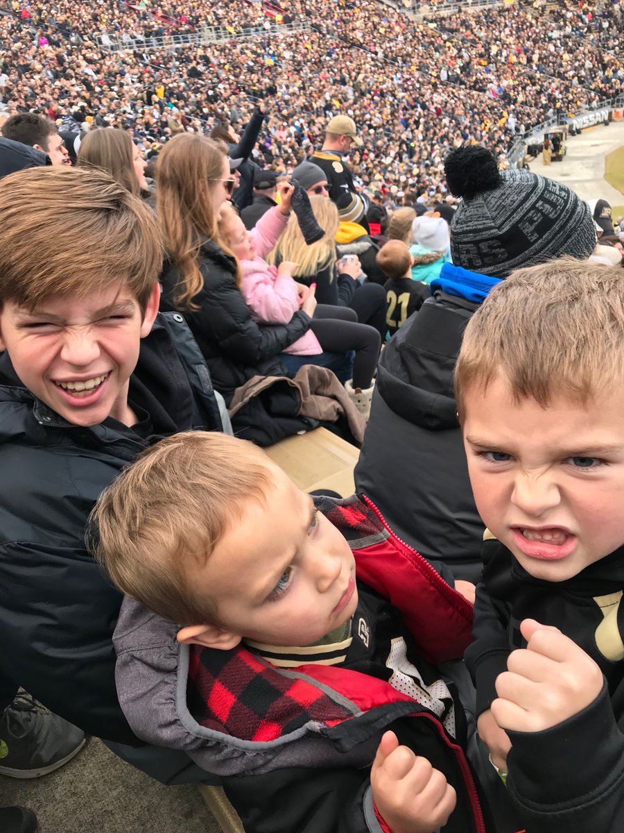 #PurdueGameFace Boiler Up!