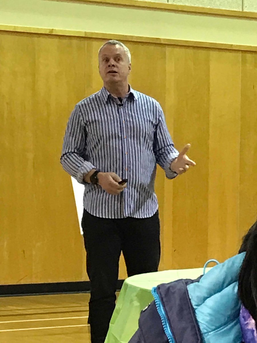 create2003's tweet image. Dr Ross Laird taking about addiction at the @bcrpa #bcrpa Empower YOUth conference #empoweryouth