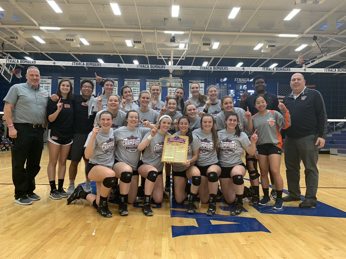 RITathletics's tweet photo. #LibertyLeagueChampions @RITWVBALL https://t.co/PjRRUdZlaD