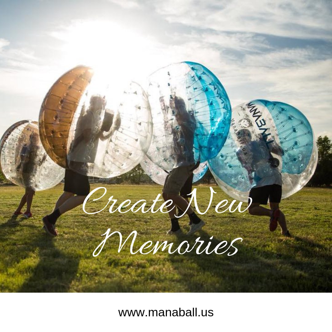 Get your friends and families together and play a hilarious and exhilarating game of Bubble Soccer Don't miss out the chance to create new memories with your colleagues and loved ones. buff.ly/2SIxovQ
#createnewmemories #bubblesoccer #family&friends 
#manaball