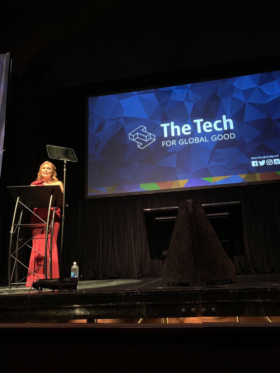 BikeFirstBrad's tweet image. .@TheTechMuseum Laureates rehearsal. The fun starts in a few....