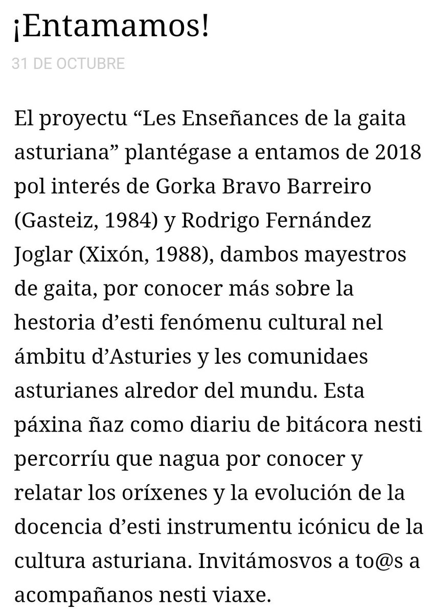 #gaita #gaitaasturiana #gaitas #enseñanza #musicatradicional #asturies #asturias #pedagogia #didactica #musica #educación #educacionmusical #education #music #musicaleducation #bagpipes #bagpiping #cornemuse #pedagogy #learning #teaching #traditionalmusic #folkmusic