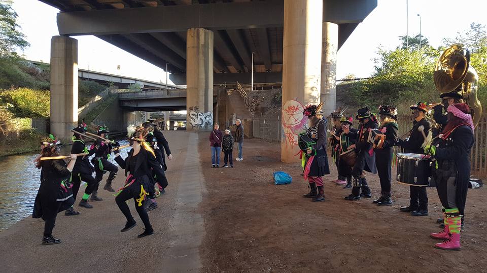 Remember remember the 4th of November, <a href="/BeormaMorris/">Beorma Morris</a> dance at great plot. 2pm onwards under Spaghetti Junction, we are dancing with a few other heftily bribed sides in this AONB. Meet 2pm at B7 5TQ by ramp to canal - or you'll miss it. #MorrisDancing