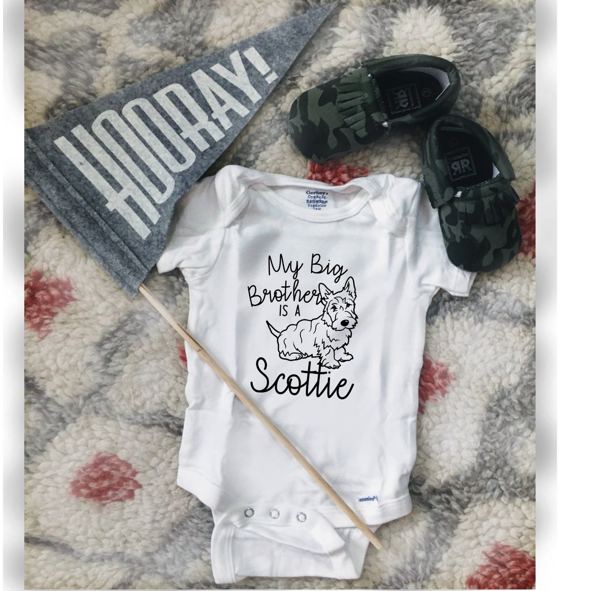 MyBdDesign's tweet photo. Excited to share the latest addition to my #etsy shop: #ScottishTerrier #ScottieDog #Big BrotherDog #BigSisterDog #NewbornBaby #ScottieDogLover #ComingHomeOutfit https://t.co/klkwOIW9aA https://t.co/AsyvwEk0E1