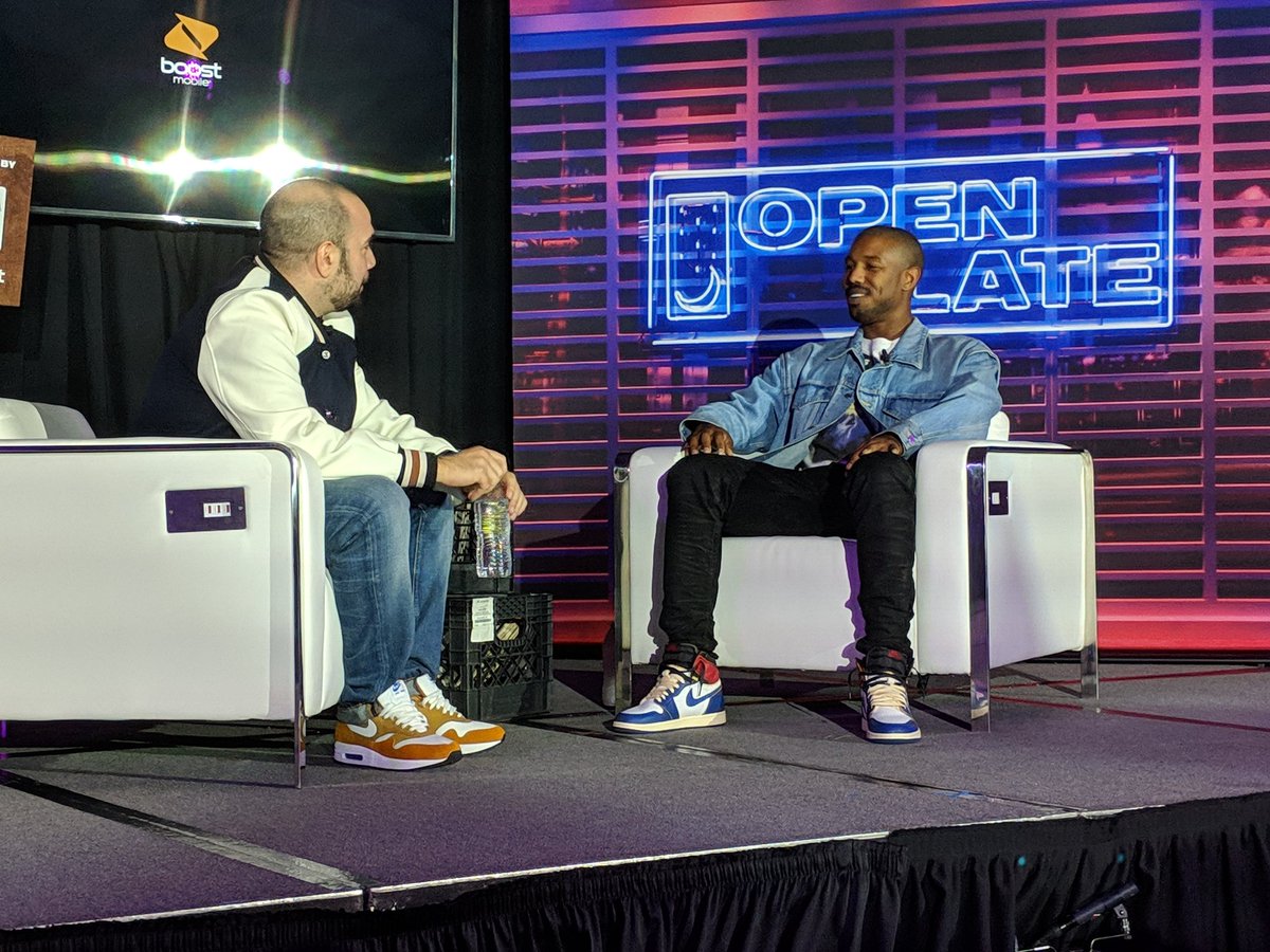 ComplexPop's tweet image. We're live in the @Complex Studio for a special edition of @ComplexOpenLate, with Peter Rosenberg interviewing @creedmovie star @michaelb4jordan.

Stay tuned.