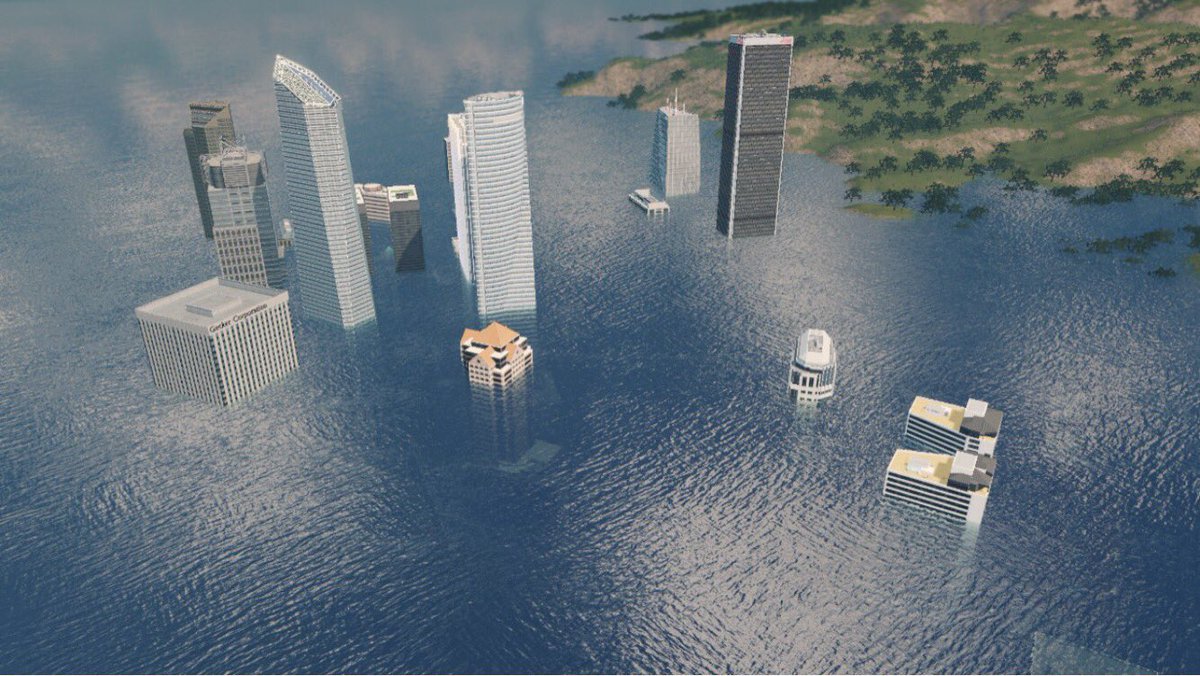 If we don't stop destroying the planet....
#GlobalWarming2018 #CitiesSkylines