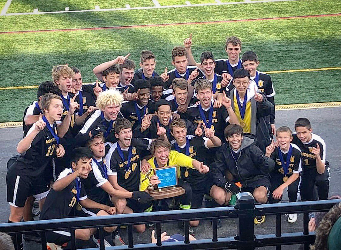 LancasterMenno's tweet image. Our Lancaster campus boys soccer wins Districts today against Fleetwood at Hershey! Congrats to both teams on a tremendous run! 📷: @snolt #inthistogether #worldchangers #soccer #hersheypa #lancasterpa #ironsharpensiron