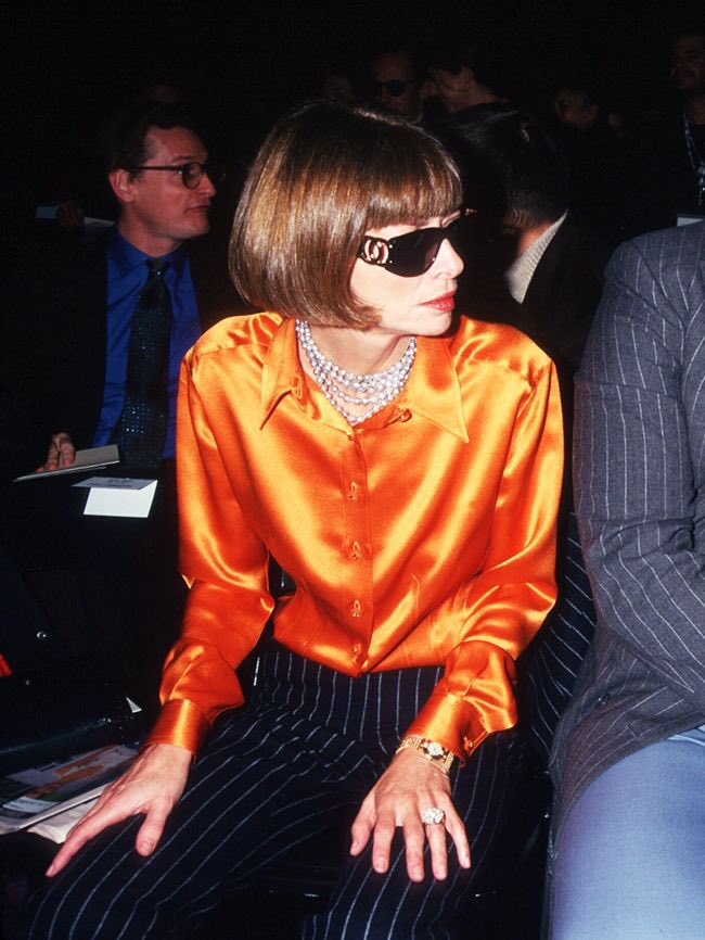 Happy Birthday to who invented fashion, Anna Wintour. 