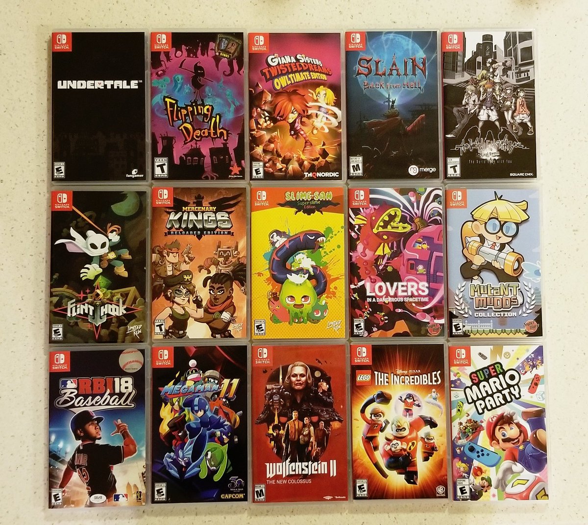 ejfanatic's tweet photo. I missed #Switchtember and am a few days late for #Switchtober so I just smushed them together for one large picture. Definitely lighter these last two months (minus a lot of preorders) while I try to make up some ground on my backlog, my wallet was not upset haha
#SwitchCorps https://t.co/HYHI9P8YKH