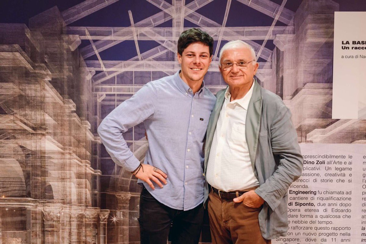 FondazioneDZ's tweet image. @tresoldiart con Dino Zoli, fondatore del Gruppo Dino Zoli.