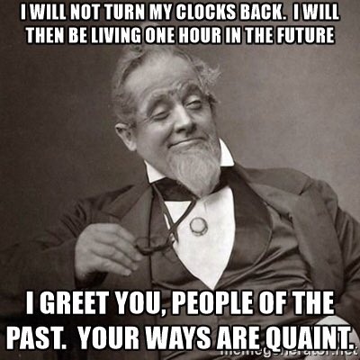 BodyOutfitters's tweet photo. 😂 🤣 if you're seeing this now you still have time to enjoy and extra hour tonight! If you've already gone to bed and you didn't reset your clocks well I guess you'll get to enjoy your the future! #fallbackanhour #daylightsavings #Zionsville #bodyoutfitters #Carmel https://t.co/2eRAEtfWSc