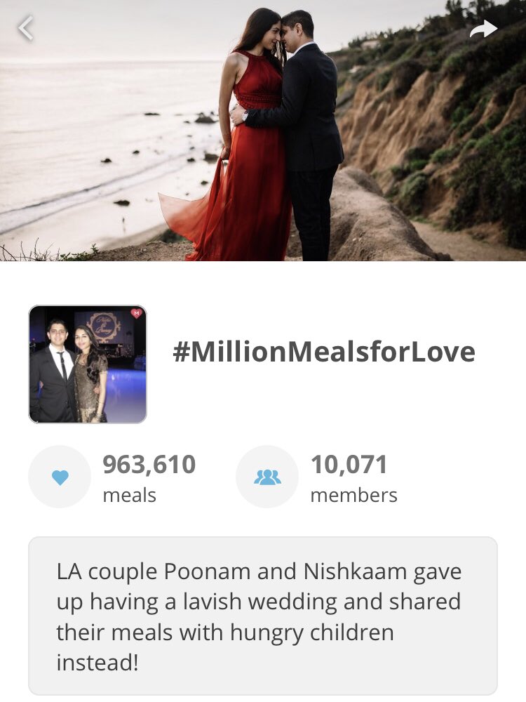 millionmeals's tweet photo. #ShareTheMeal with team #MillionMealsforLove #sharethelove #almostwithinreach @ShareTheMealorg @WFPUSA https://t.co/yE8asxRdRK