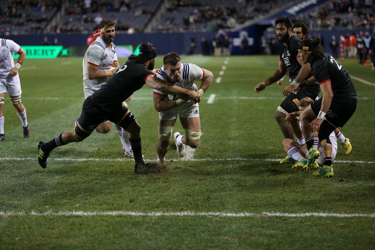 USARugby's tweet photo. RECAP | New Zealand Mãori earn a dominant victory but the quality of fight within the 80-minutes of play showed much more.
MORE » https://t.co/BeeAoeu9yA
#USAvMAB #TheRugbyWeekend https://t.co/PyZwAAoL88