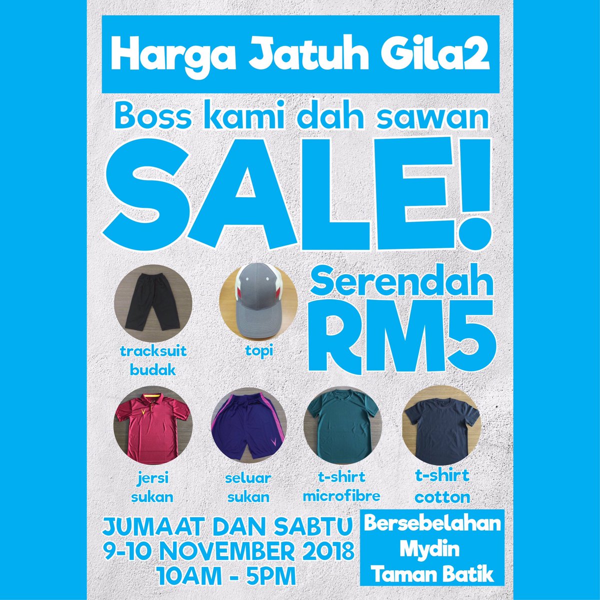 melayujati1962's tweet image. SALE ! #sale #melayujati #hargaruntuh