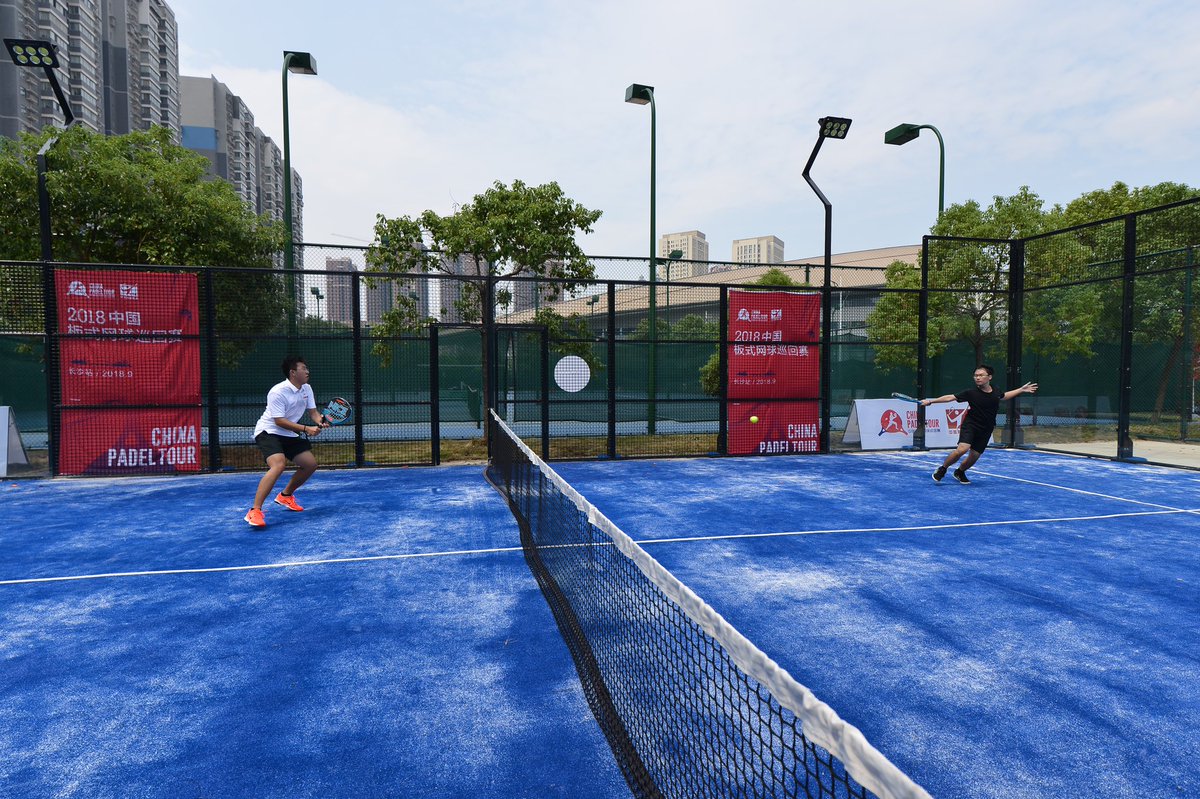 NICHUNLEI's tweet photo. China Padel Tour in Changsha city，first tournament of 2018 https://t.co/W5Q9WnZsMw