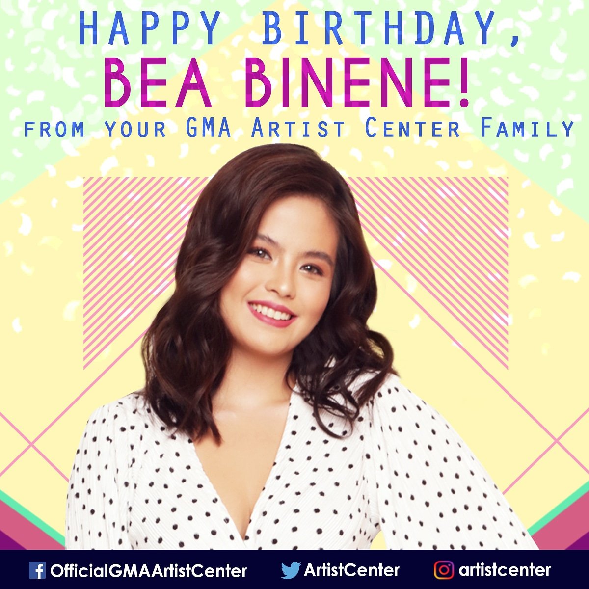 Happy Birthday, Bea Binene! We hope all your birthday wishes come true!     