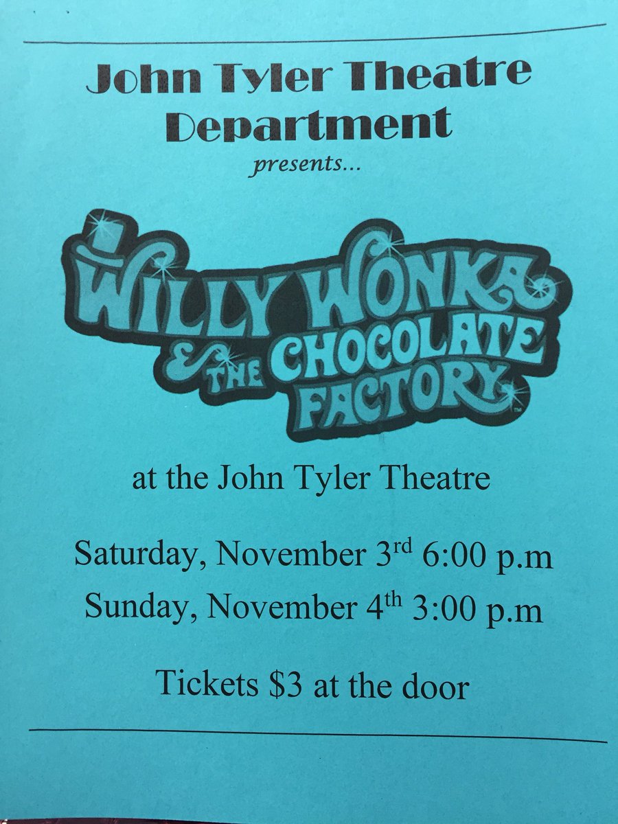 ONE MORE NIGHT!🌟
Today the curtain closed on the opening night of our first show of our performance season!
My kids are AMAZING! 🎭💙
I’m SO BLESSED to have my fun, talented, crazy Theatre family! 
Come see the FINAL SHOW!
Sun, Nov. 4 @ 3:00 $3 @ JT
@JohnTylerLions @vangome2