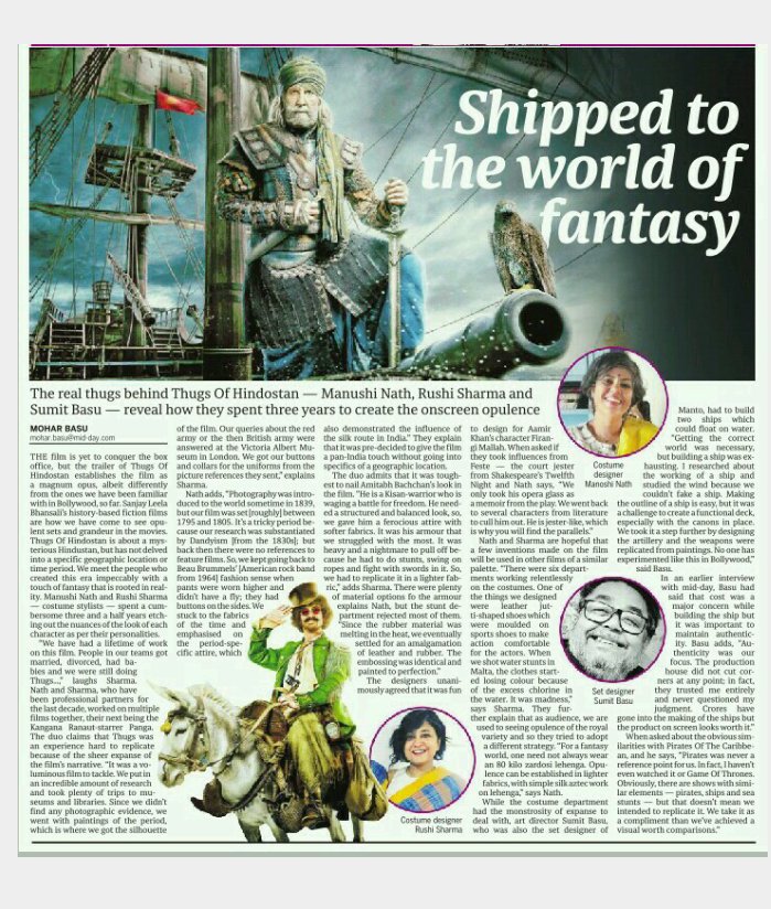 imshiva17's tweet photo. Shipped to the
world of fantasy... ๐ฐ #TOH
#ThugsOfHindostan #4daysto
#VijayKrishnaAcharya @SrBachchan @aamir_khan https://t.co/LJuH7Fce92