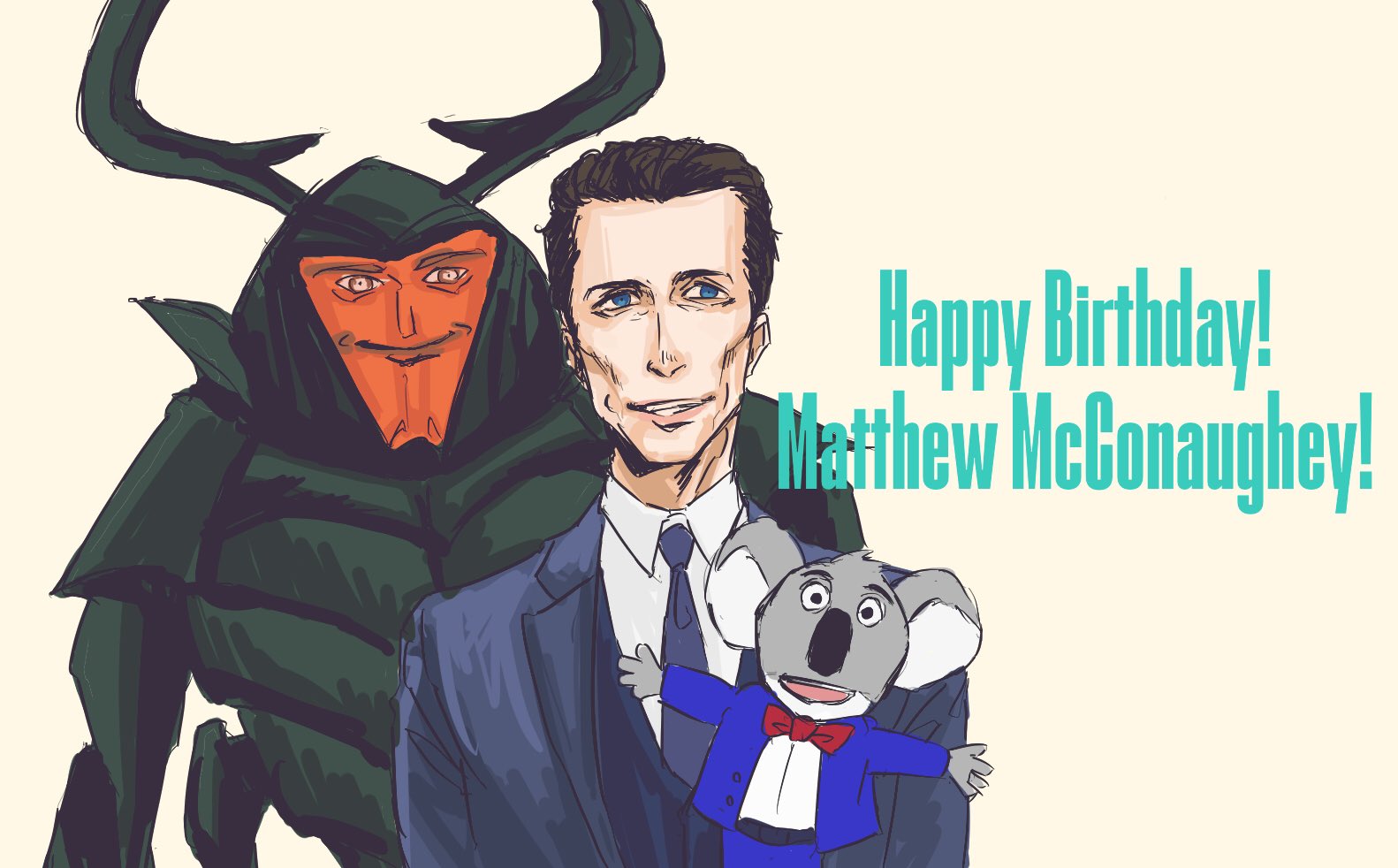 Happy Birthday! Matthew McConaughey !                                 