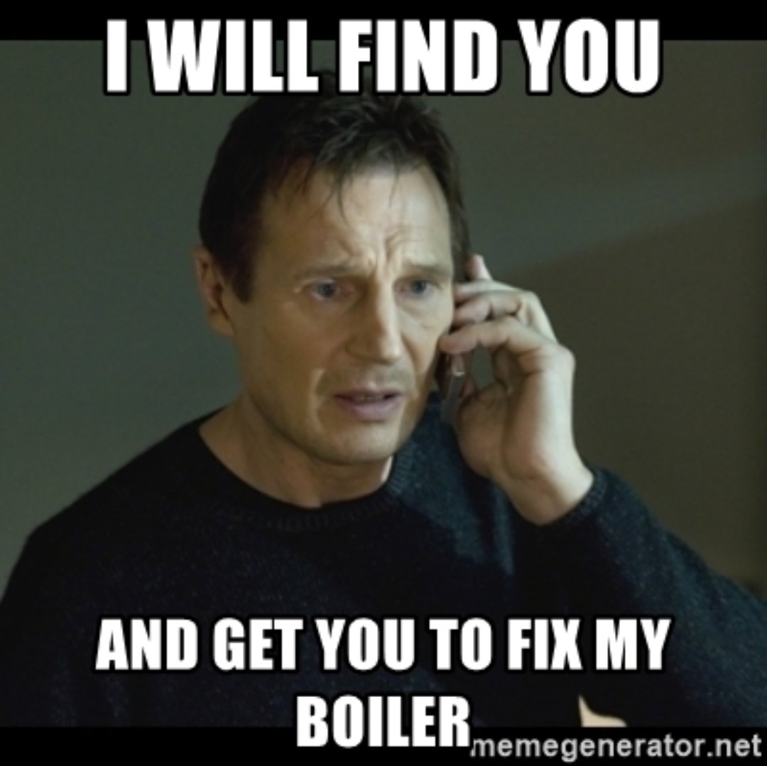 go2heating's tweet image. Your #boiler on the blink? Well no need to go full #LiamNeeson just yet. If you're in #shropshire or #cheshire, just get in touch and we'll be happy to help!

go2heatingsolutions.co.uk/contact