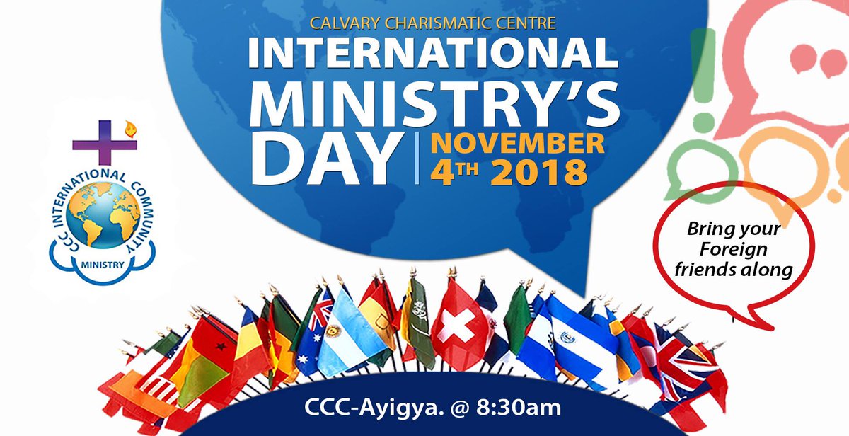 akosahmetier's tweet image. Today is our INTERNATIONAL MINISTRY DAY, #DifferentColours, #OnePeople. 
#InternationalMinistryDay
#CCCLive 
#CelebrationService @ccckumasi
