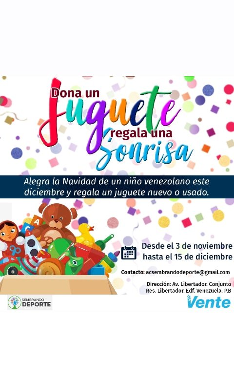 regala un juguete