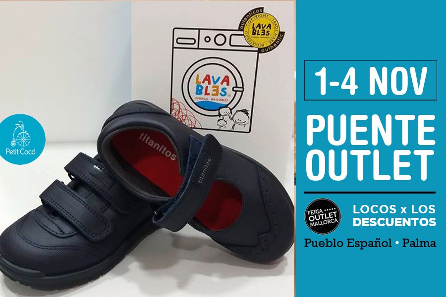 OutletFeria's tweet photo. ÚLTIMO DÍA !!!  LIQUIDACIÓN DE STOCKS !!! Petit Cocó, calzado infantil y complementos. Merceditas, bailarinas, botas de agua, mocasines, zapatillas deportivas, sandalias, náuticos... #botas #botines #titanitos #bailarinas #merceditas #botasdeagua #conguitos #pabloski #PetitCoco https://t.co/OupdzzbtLc