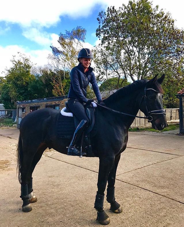 StampedeEq's tweet photo. Shoutout to our sponsored talented dressage riders @MandyDay123 @DayGee go #follo #HorseHour #TheDressageHour https://t.co/fqU02wHEmA