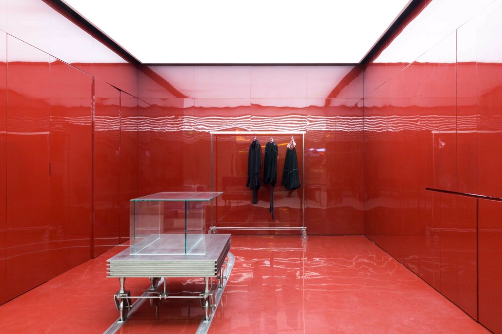 IMMI Flagship Store #interiordesign #interior #interiors #storedesign #retaildesign #shopdesign #architecture #store #stores #retail #shop #design #mall #fashion #spacedesign #shopimage #shopdisplay #retaildesignconcept #shopfitting #shopfixture #vm from studiounravel.com/index/immi-fla…