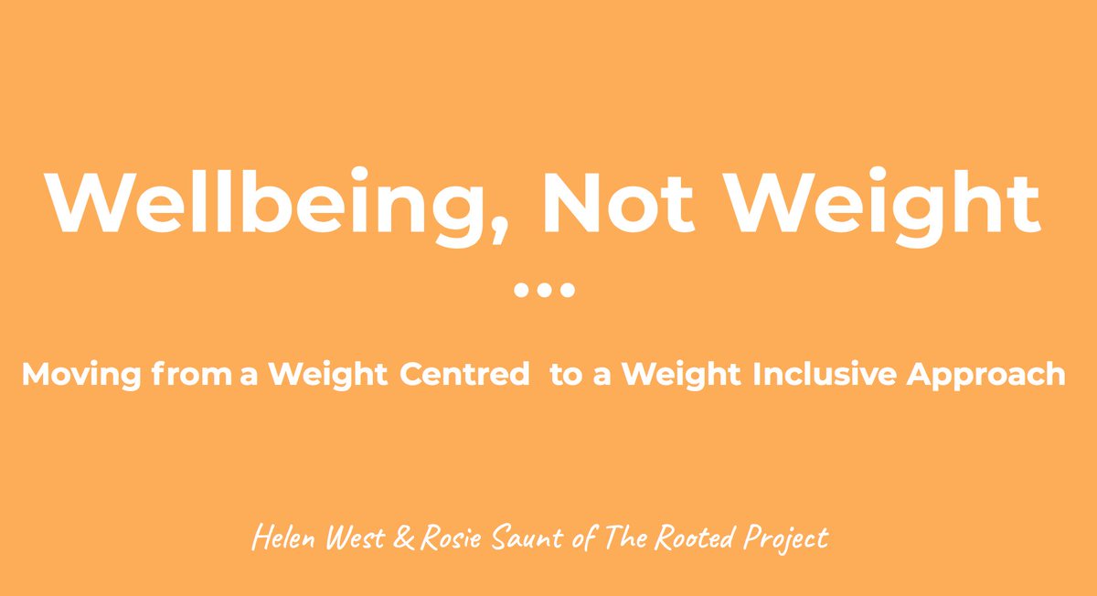 rooted_project's tweet photo. Thank you to everyone who came along to listen to our talk #WellbeingNotWeight @Thefoodmedic's #thefutureoffood event yesterday! As promised links to some of the studies we discussed are posted in this thread 👇 https://t.co/x36tI5asEN