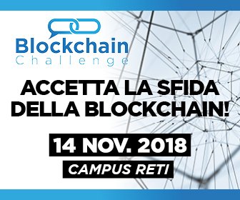 L'appuntamento per chi desidera confrontarsi con le sfide della #blockchain si avvicina e i posti disponibili sono ancora pochi, registrati subito: bit.ly/BlockchainChal…
#BlockchainChallenge