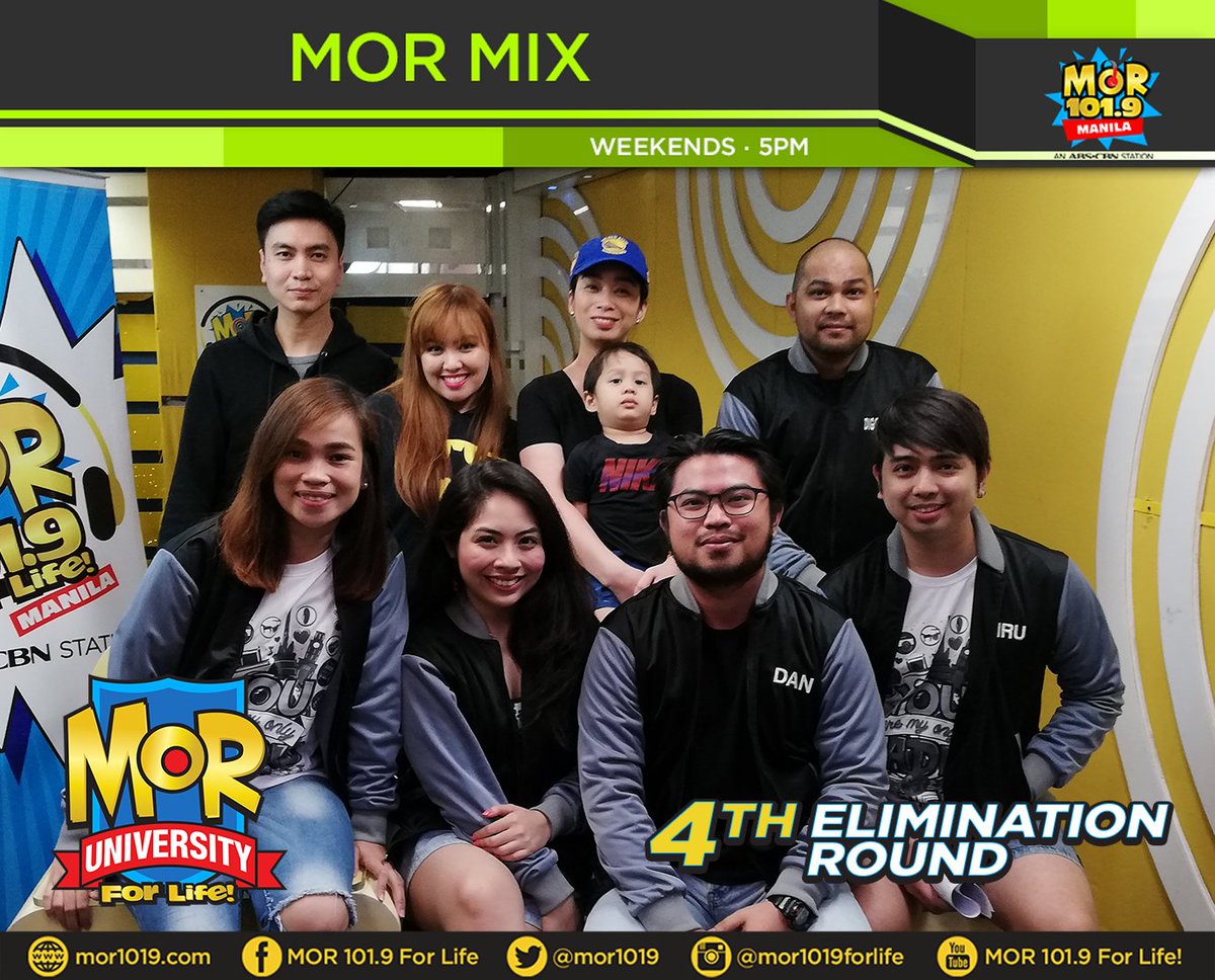 MORentPH's tweet photo. Ito na kaMORkada! Tumutok na sa inyong mga radyo at manood sa https://t.co/P9Y86MTmsJ at alamin kung sino sa limang Student Jocks ang hindi na magpapatuloy sa MOR University. Samahan si @mor1019digong together with the faculty members of #MORUniversity! https://t.co/DeAzDiqYL1