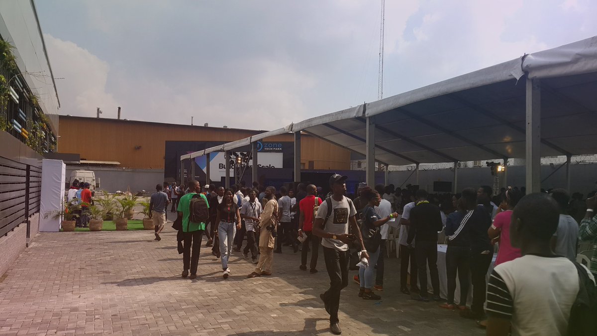 What an amazing turnout at this year's DevFest #DevFestLagos #DevFest18
cc: <a href="/dftaiwo/">Femi TAIWO</a> <a href="/moyheen/">moyin</a> <a href="/Kolokodess/">Ada Nduka Oyom</a> <a href="/aniediudo/">Aniedi</a>
