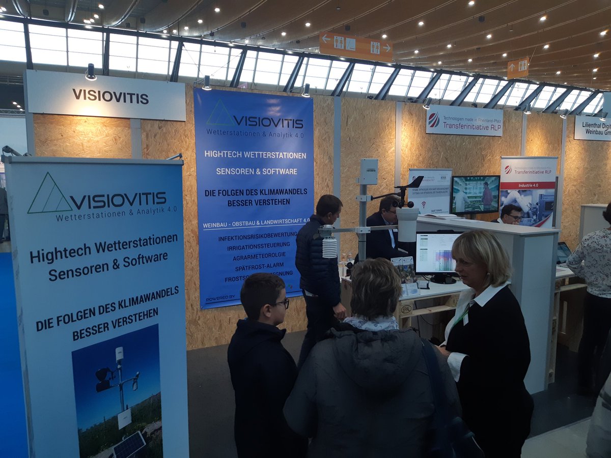 netsens_it's tweet image. Day 1 at #intervitis #Stuttgart with our partner #VisioVitis